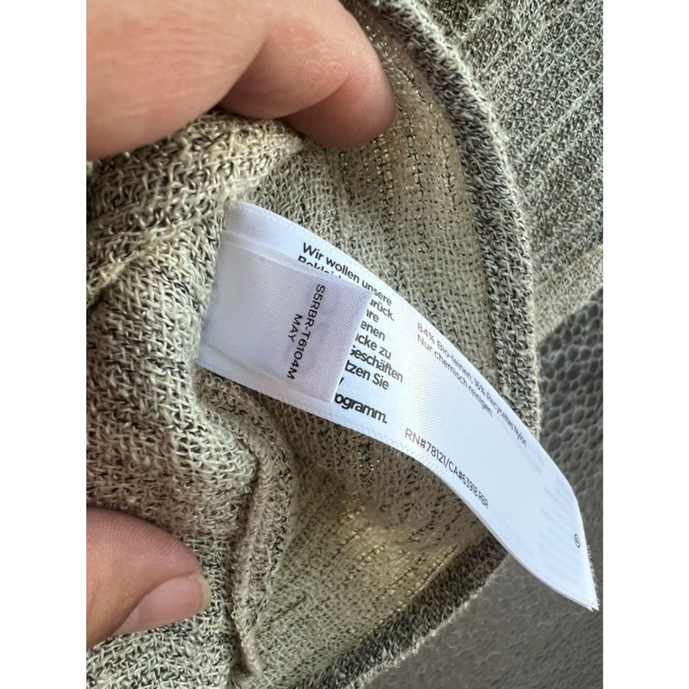 EILEEN FISHER WOMENS‎ TOP SIZE L ORGANIC LINEN/RECYCLED NYLON BLEND BOAT NECK - Picture 5 of 9